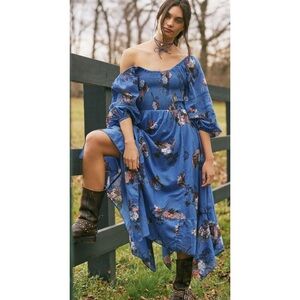Free People Floral Maxi Dress